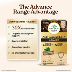 Organic India Ashwagandha Advance Veg Capsule 60